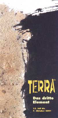 Prospekt der Ausstellung "Terra. Das dritte Element"