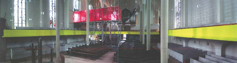 Ausstellung "Der freie Blick" Martinskirche Kassel 2002