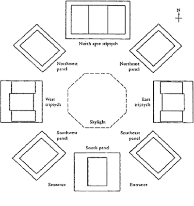 Grundriß Kapelle Houston