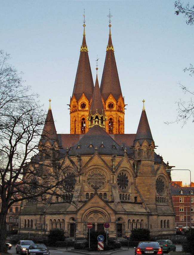 Ringkirche Wiesbaden von Johannes Otzen