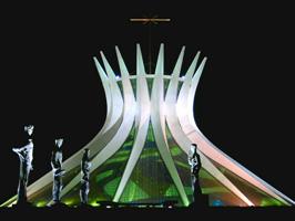 Brasilia Cathedral (Foto: Victor Soares, Wikipedia, CC-Lizenz 2,5 Brazil)