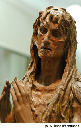 Donatello, Maria Magdalena (Detail)