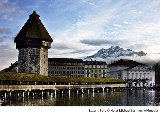 Foto Luzern, © Horst Michael Lechner, Wikimedia
